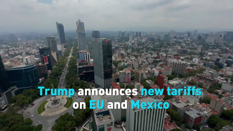 Trump impose des tarifs de 30 % sur l’UE et le Mexique à partir du 1er août Trump impose des tarifs de 30 % sur l'UE et le Mexique à partir du 1er août video poster