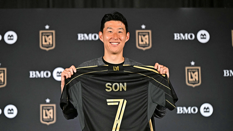 Son Heung-min arrive à LAFC après une décennie à Tottenham Son Heung-min arrive à LAFC après une décennie à Tottenham