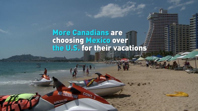 Pourquoi les Canadiens choisissent le Mexique plutôt que les États-Unis pour les vacances Pourquoi les Canadiens choisissent le Mexique plutôt que les États-Unis pour les vacances video poster