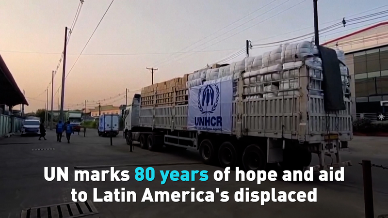 L’ONU célèbre 80 ans d’espoir pour les déplacés d’Amérique latine L'ONU célèbre 80 ans d'espoir pour les déplacés d'Amérique latine video poster