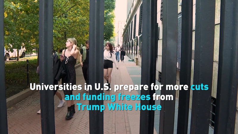 Les universités américaines se préparent aux coupes budgétaires de Trump video poster