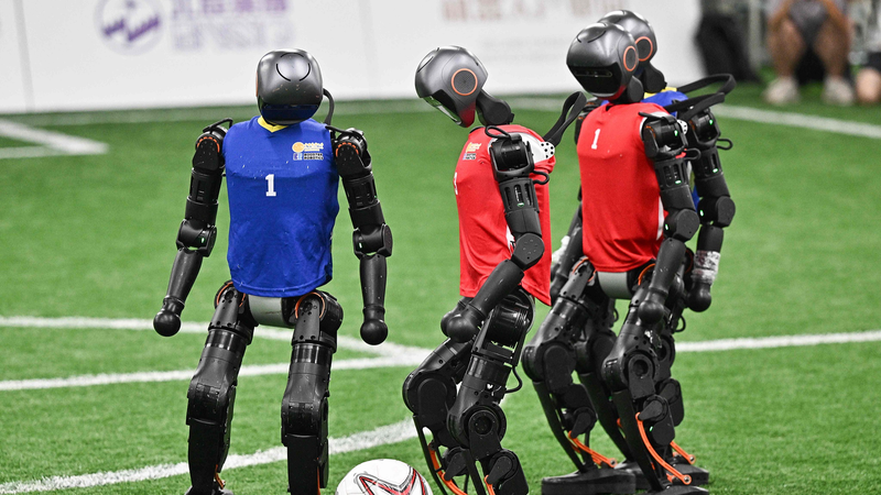 Les équipes mondiales se préparent pour les Jeux mondiaux des robots humanoïdes à Pékin Les équipes mondiales se préparent pour les Jeux mondiaux des robots humanoïdes à Pékin