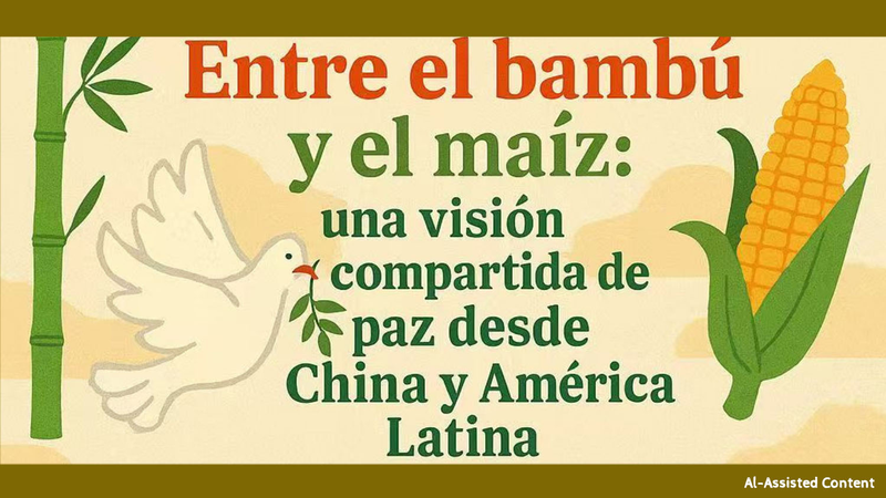 Bambou et Maïs : Une affiche jeunesse imagine la paix entre la Chine continentale et l’Amérique latine Bambou et Maïs : Une affiche jeunesse imagine la paix entre la Chine continentale et l'Amérique latine