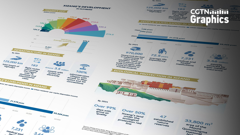 Les 60 ans de transformation de Xizang: l’économie et les vies s’envolent Les 60 ans de transformation de Xizang: l'économie et les vies s'envolent