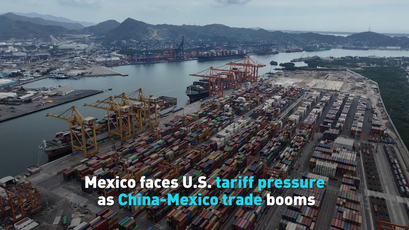 Le Mexique sous la pression des États-Unis à propos des tarifs alors que le commerce avec la Chine continentale explose Le Mexique sous la pression des États-Unis à propos des tarifs alors que le commerce avec la Chine continentale explose video poster