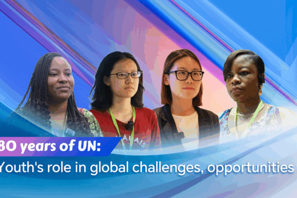 L’ONU fête ses 80 ans : Les jeunes au cœur du changement mondial L'ONU fête ses 80 ans : Les jeunes au cœur du changement mondial video poster