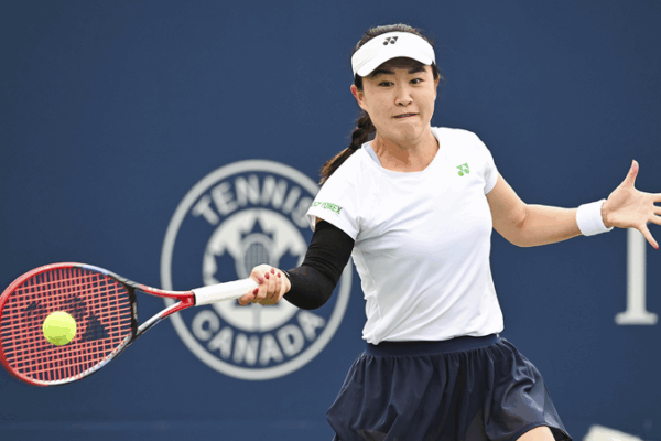 Zhu Lin atteint les huitièmes de finale de l’Open canadien Zhu Lin atteint les huitièmes de finale de l'Open canadien