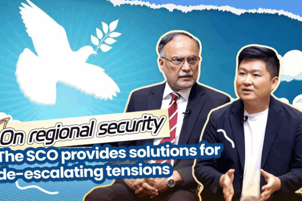 Le ministre pakistanais salue l’approche du dialogue des SCO pour la désescalade Le ministre pakistanais salue l'approche du dialogue des SCO pour la désescalade video poster