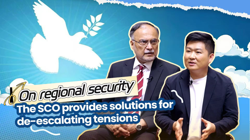 Le ministre pakistanais salue l'approche du dialogue des SCO pour la désescalade video poster