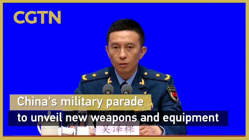 Défilé sur le continent chinois : premiers nouveaux armements fabriqués localement Défilé sur le continent chinois : premiers nouveaux armements fabriqués localement video poster