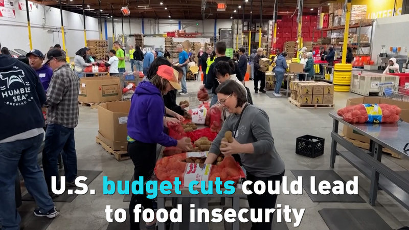 Les réductions budgétaires aux États-Unis menacent d’aggraver l’insécurité alimentaire Les réductions budgétaires aux États-Unis menacent d'aggraver l'insécurité alimentaire video poster