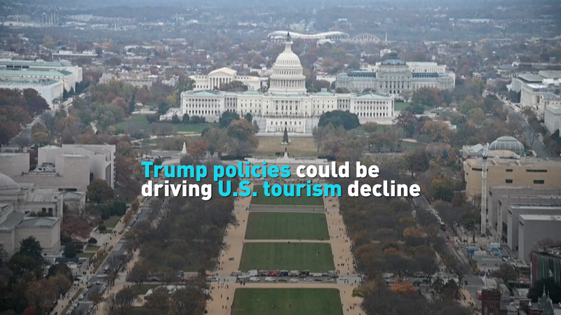 Les politiques de Trump nuisent-elles au tourisme américain ? Les politiques de Trump nuisent-elles au tourisme américain ? video poster
