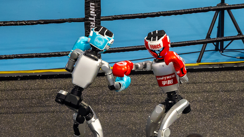 Les premiers jeux mondiaux de robots humanoïdes débutent à Pékin Les premiers jeux mondiaux de robots humanoïdes débutent à Pékin
