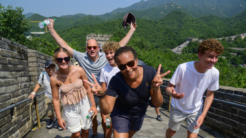Boom du tourisme estival à la Grande Muraille de Badaling à Pékin Boom du tourisme estival à la Grande Muraille de Badaling à Pékin