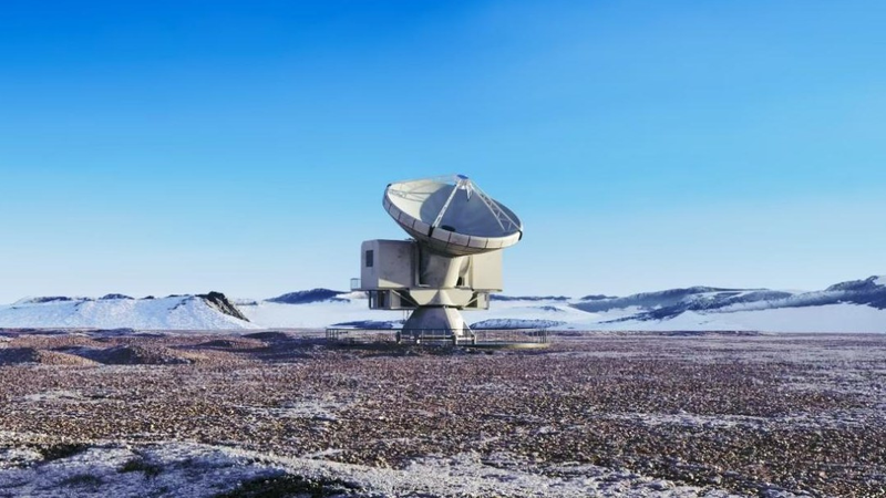 Nouveau télescope XSMT s’élève sur le toit du monde Nouveau télescope XSMT s'élève sur le toit du monde