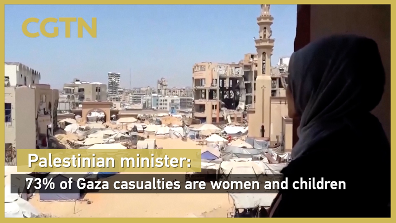 Conflit à Gaza : 73 % des victimes sont des femmes et des enfants Conflit à Gaza : 73 % des victimes sont des femmes et des enfants video poster