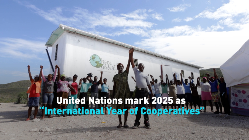 2025 déclarée Année internationale des coopératives par l’ONU 2025 déclarée Année internationale des coopératives par l'ONU video poster