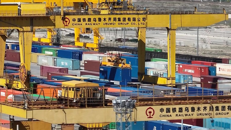 Le port de Horgos dépasse 7 000 trajets de fret Chine–Europe Le port de Horgos dépasse 7 000 trajets de fret Chine–Europe