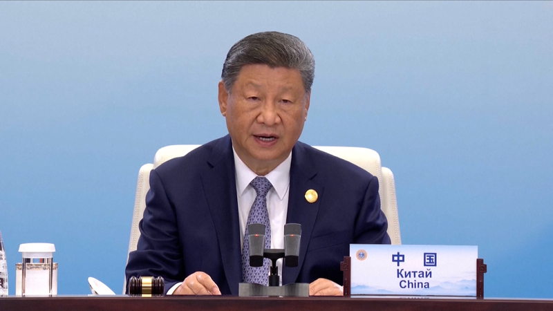 Discours de Xi lors de la réunion des chefs d’État de l’OCS à Tianjin Discours de Xi lors de la réunion des chefs d'État de l'OCS à Tianjin video poster