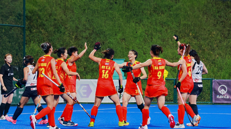 La Chine bat le Japon 2-0 lors de l'ouverture des Super 4 de la Coupe d'Asie de hockey féminin