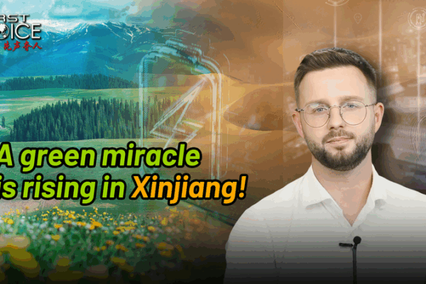 Le miracle vert du Xinjiang : les déserts alimentent le boom des énergies propres Le miracle vert du Xinjiang : les déserts alimentent le boom des énergies propres video poster