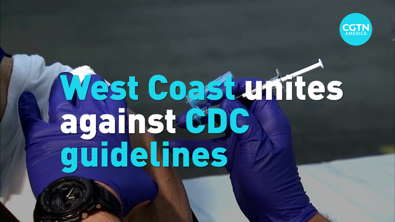 Les États de la côte ouest défient les directives vaccinales du CDC Les États de la côte ouest défient les directives vaccinales du CDC video poster