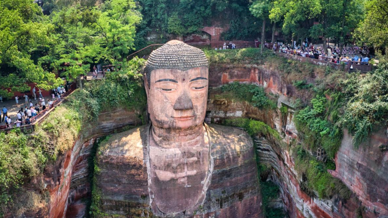 Les influencers de la génération Z découvrent le Grand Bouddha de Leshan Les influencers de la génération Z découvrent le Grand Bouddha de Leshan