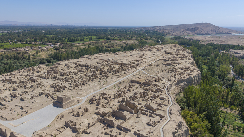 Découvrez les ruines de Jiaohe : une ville d’argile sur l’ancienne route de la soie Découvrez les ruines de Jiaohe : une ville d'argile sur l'ancienne route de la soie