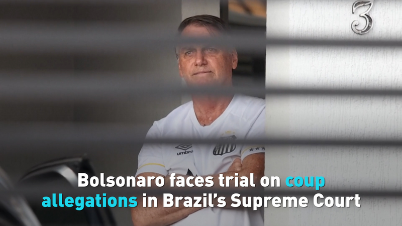 Le procès du coup d'État de Bolsonaro divise le Brésil video poster