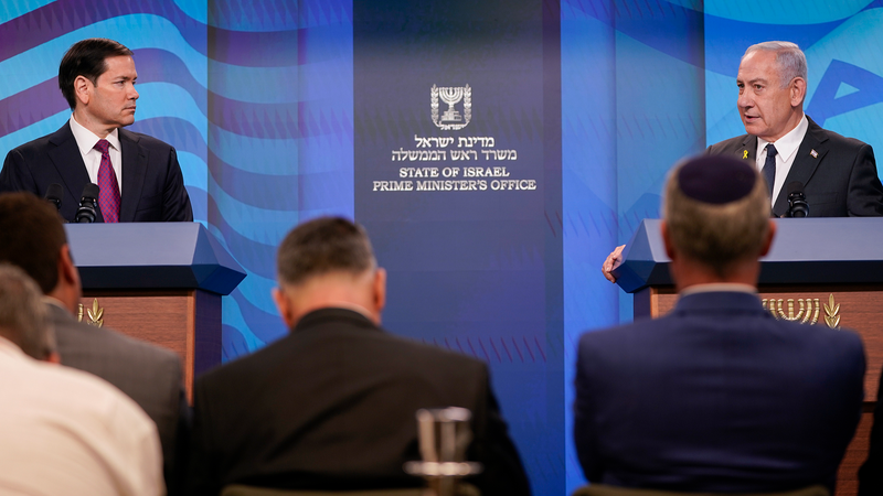 Rubio promet un soutien indéfectible à Israël, appelle à la fin du Hamas