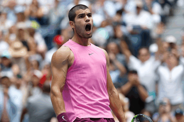 Alcaraz se précipite dans les demi-finales de l’US Open; Pegula avance Alcaraz se précipite dans les demi-finales de l'US Open; Pegula avance