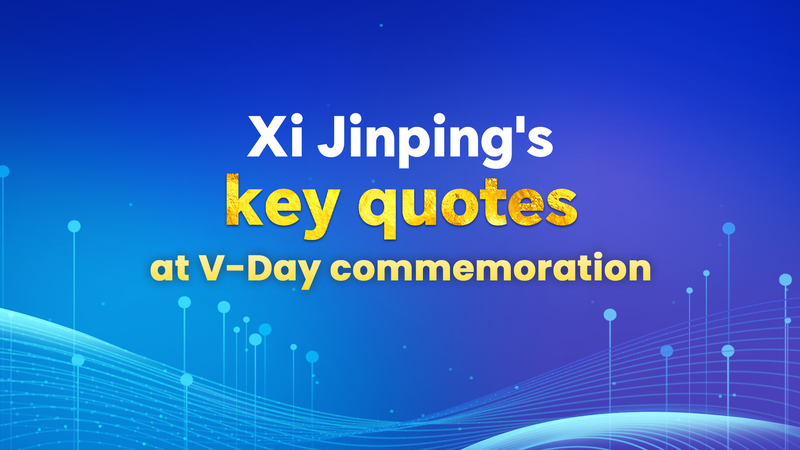 Commémoration du Jour-V 80 : L’appel de Xi Jinping à la paix et à l’unité