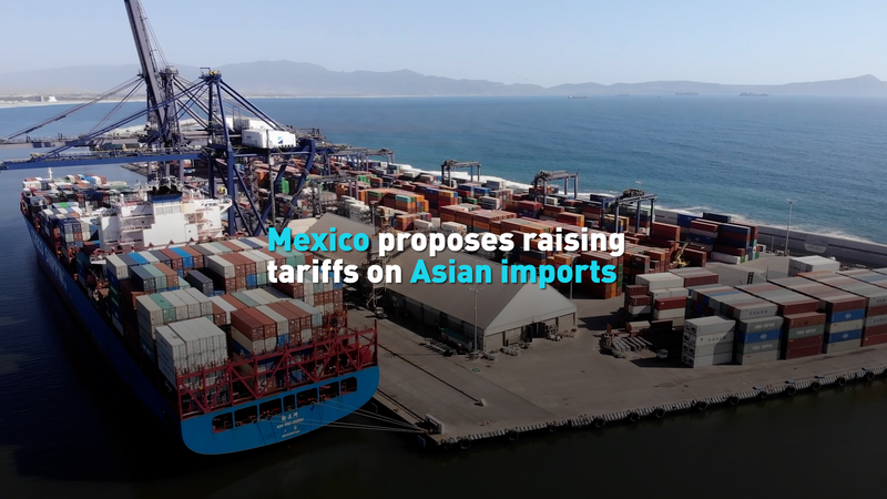Le budget 2026 du Mexique propose des tarifs plus élevés sur les importations asiatiques Le budget 2026 du Mexique propose des tarifs plus élevés sur les importations asiatiques video poster