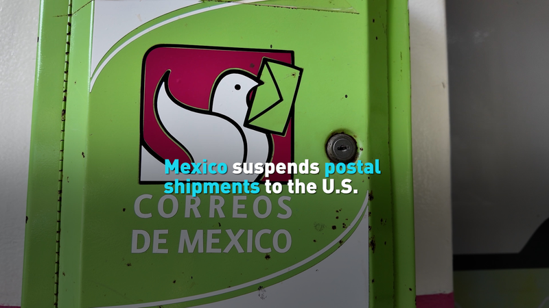 Le Mexique suspend les expéditions postales vers les États-Unis en raison des nouveaux tarifs Le Mexique suspend les expéditions postales vers les États-Unis en raison des nouveaux tarifs video poster