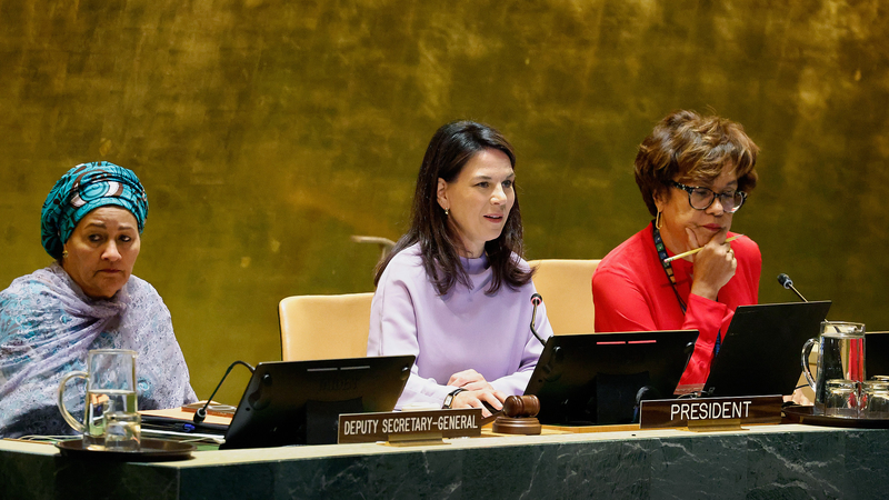 Les dirigeants de l’ONU appellent à une accélération des progrès pour les droits des femmes à l’occasion de Beijing+30 Les dirigeants de l'ONU appellent à une accélération des progrès pour les droits des femmes à l'occasion de Beijing+30