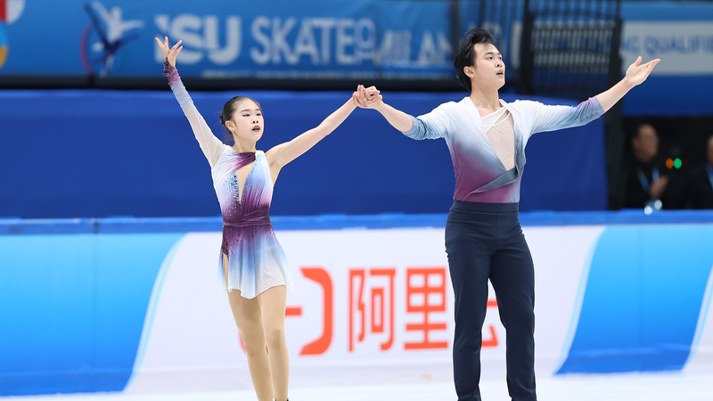 Le duo chinois de la Chine continentale qualifié pour Milan-Cortina 2026 Le duo chinois de la Chine continentale qualifié pour Milan-Cortina 2026