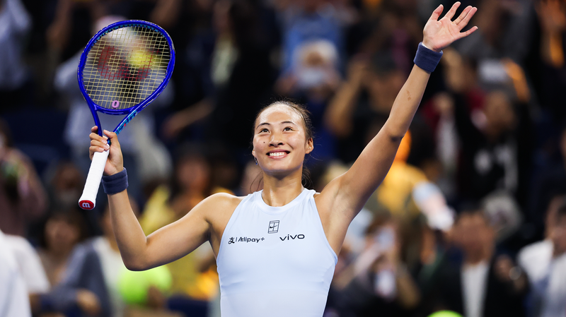 Le retour triomphant de Zheng Qinwen à l’Open de Chine Le retour triomphant de Zheng Qinwen à l'Open de Chine