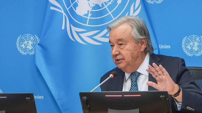 Le Chef de l’ONU : Les initiatives mondiales de la Chine pleinement alignées sur la Charte de l’ONU Le Chef de l'ONU : Les initiatives mondiales de la Chine pleinement alignées sur la Charte de l'ONU
