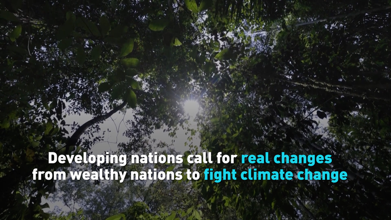 Les pays en développement demandent un financement climatique à la Semaine de l’ONU Les pays en développement demandent un financement climatique à la Semaine de l'ONU video poster