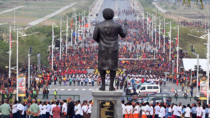 L'envoyé de Chine célèbre le 50e anniversaire de l'indépendance de la PNG