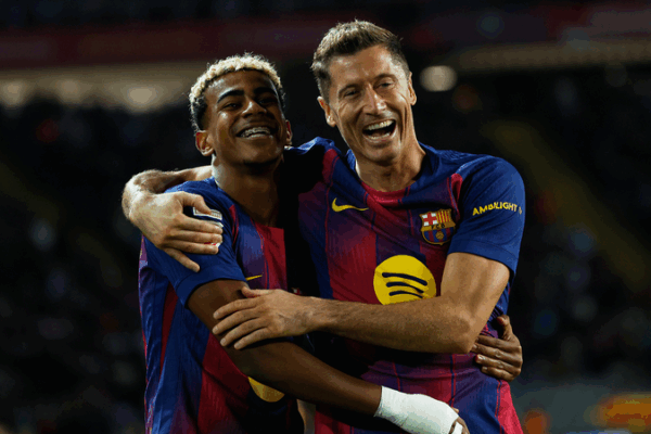 L’incroyable passe décisive de Yamal et le but de Lewandowski propulsent le Barça au-dessus de la Sociedad L'incroyable passe décisive de Yamal et le but de Lewandowski propulsent le Barça au-dessus de la Sociedad