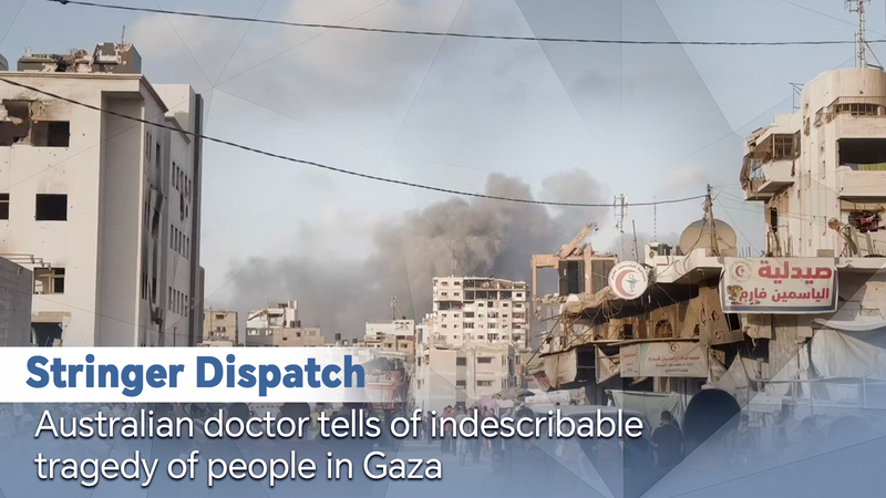 Un médecin australien révèle la crise hospitalière ‘cauchemardesque’ à Gaza Un médecin australien révèle la crise hospitalière 'cauchemardesque' à Gaza video poster
