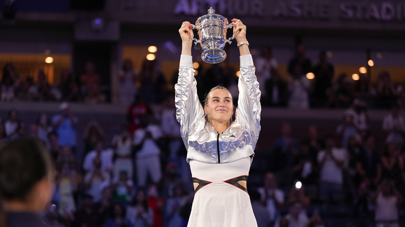 Sabalenka remporte deux titres consécutifs à l’US Open Sabalenka remporte deux titres consécutifs à l'US Open