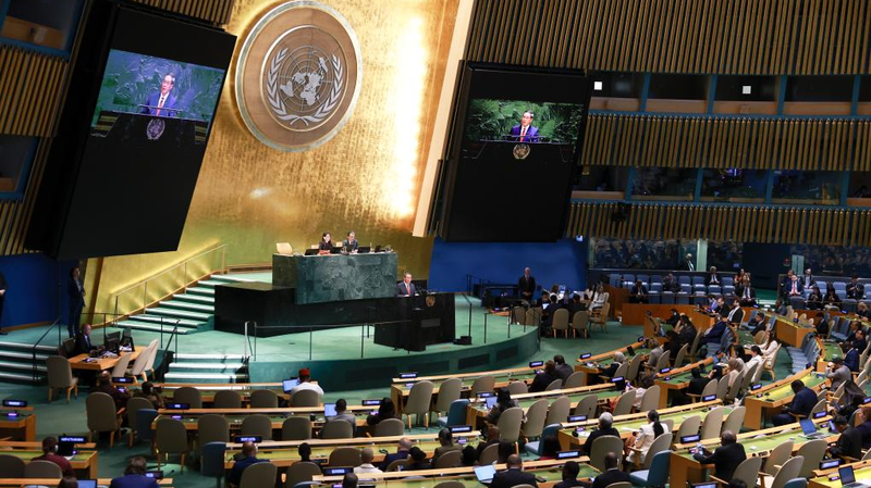 Li Qiang appelle à la paix, la solidarité et la justice à l’Assemblée générale des Nations Unies Li Qiang appelle à la paix, la solidarité et la justice à l'Assemblée générale des Nations Unies