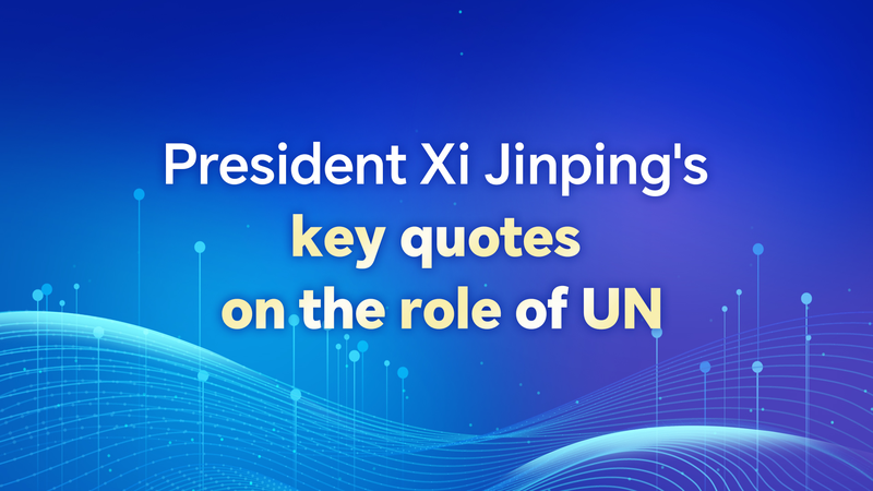 Xi Jinping réaffirme son soutien au système centré sur l’ONU pour le 80e anniversaire