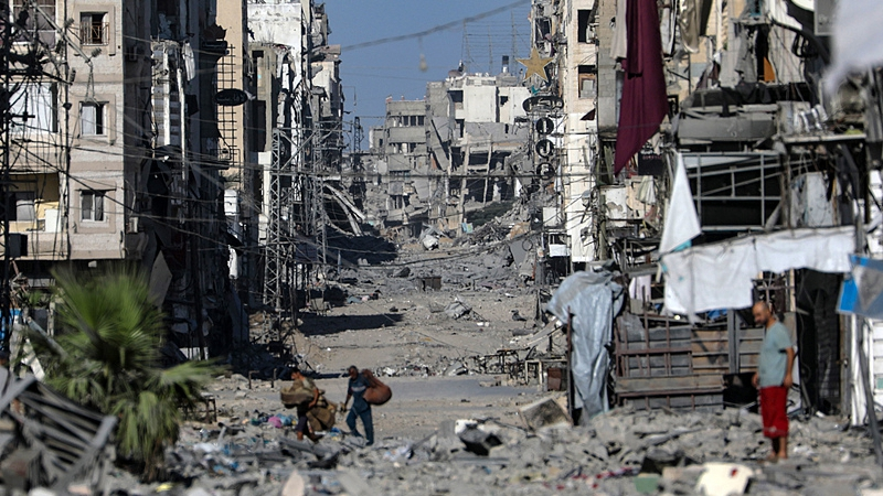 Israël et le Hamas acceptent la première phase du plan de paix de Trump pour Gaza Israël et le Hamas acceptent la première phase du plan de paix de Trump pour Gaza video poster