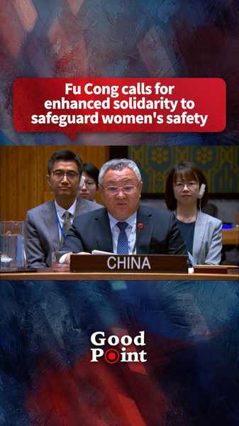Fu Cong appelle à l’unité de l’ONU pour protéger les femmes dans les conflits Fu Cong appelle à l'unité de l'ONU pour protéger les femmes dans les conflits video poster