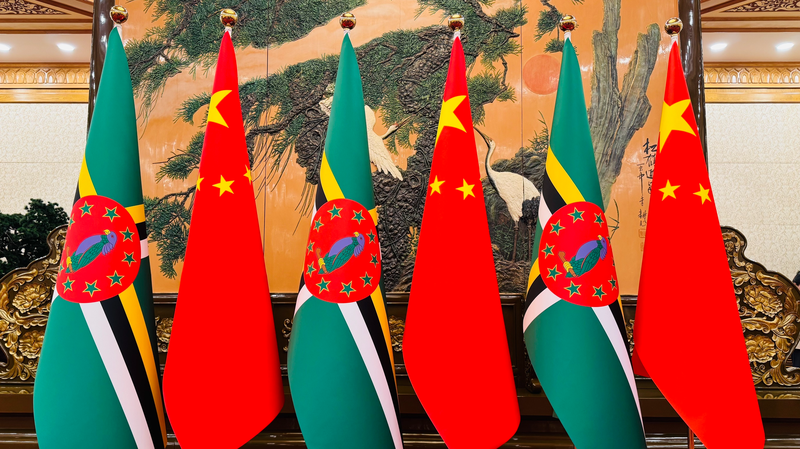 Xi Jinping accueille la présidente de la Dominique, Sylvanie Burton, à Pékin Xi Jinping accueille la présidente de la Dominique, Sylvanie Burton, à Pékin