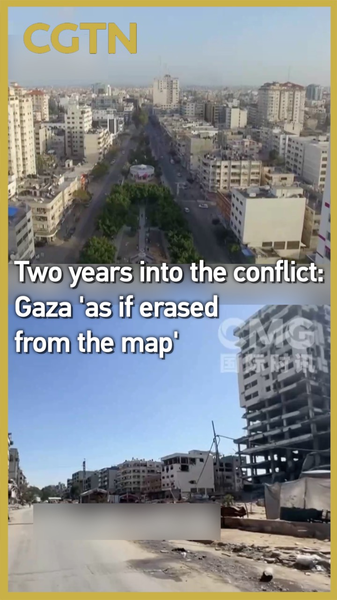 Deux ans plus tard : Gaza se sent ‘effacée de la carte’ Deux ans plus tard : Gaza se sent 'effacée de la carte' video poster