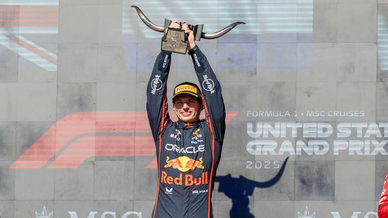 Verstappen Domine le GP des États-Unis, Réduit l'Écart au Classement F1